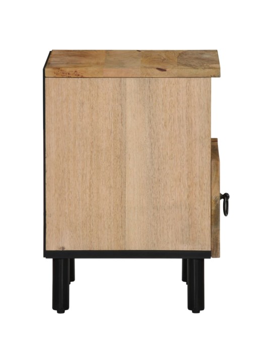 Noční stolky 2 ks 40 x 33 x 46 cm masivní mangovníkové dřevo