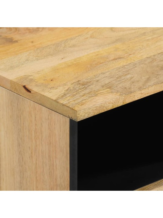 Noční stolky 2 ks 40 x 33 x 46 cm masivní mangovníkové dřevo