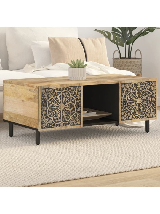 Konferenční stolek 100 x 54 x 40 cm masivní mangovníkové dřevo