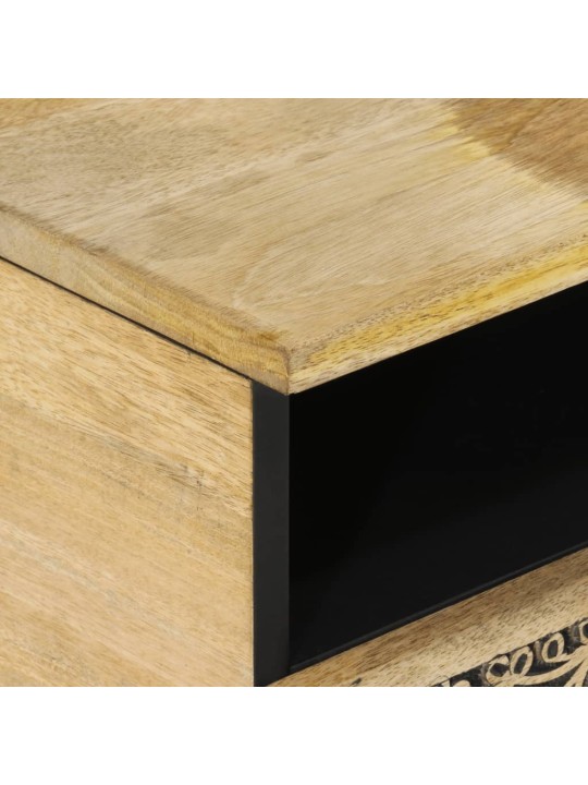 Konferenční stolek 80 x 54 x 40 cm masivní mangovníkové dřevo