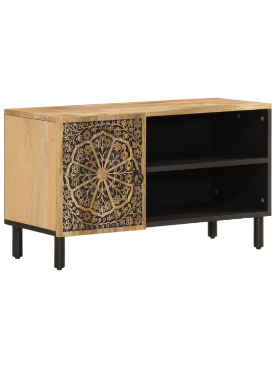 TV skříňka 80 x 31 x 46 cm masivní mangovníkové dřevo