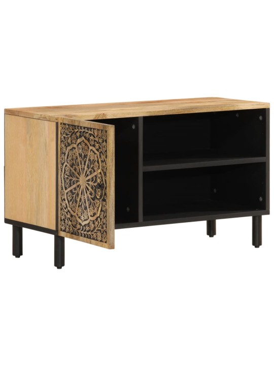TV skříňka 80 x 31 x 46 cm masivní mangovníkové dřevo