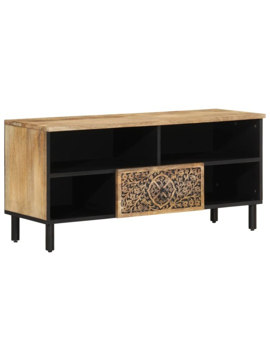 TV skříňka 100 x 33 x 46 cm masivní mangovníkové dřevo
