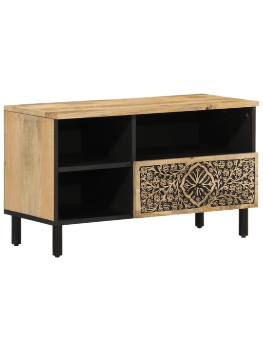 Tv skříňka 80 x 33 x 46 cm masivní mangovníkové dřevo