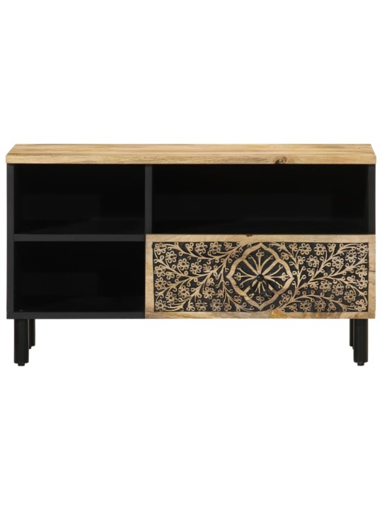 Tv skříňka 80 x 33 x 46 cm masivní mangovníkové dřevo