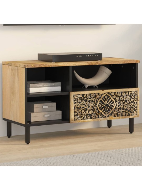 Tv skříňka 80 x 33 x 46 cm masivní mangovníkové dřevo