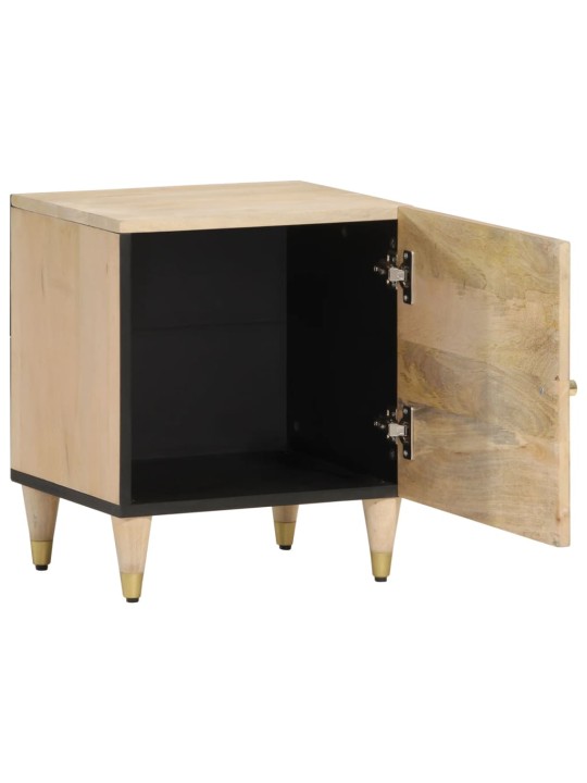 Noční stolky 2 ks 40 x 33 x 46 cm masivní mangovníkové dřevo