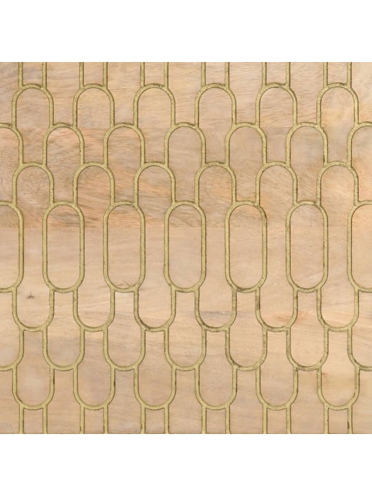 Noční stolek 40 x 33 x 46 cm masivní mangovníkové dřevo