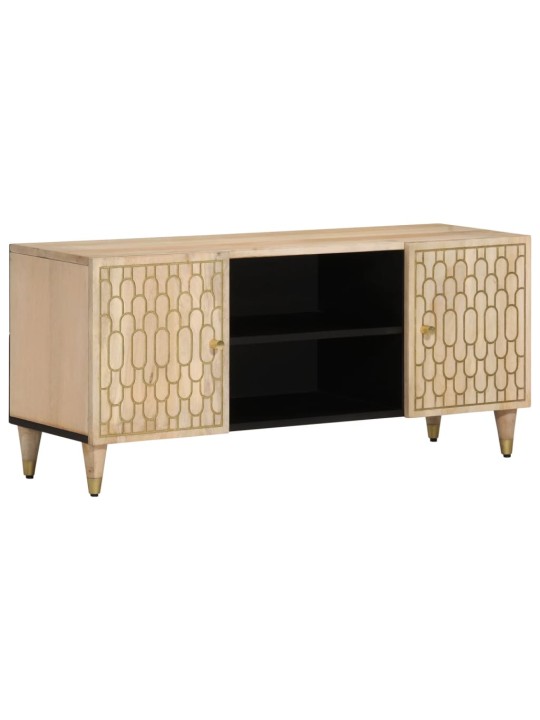 Tv skříňka 105x33x46 cm masivní mangovníkové dřevo