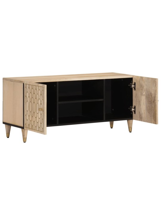 Tv skříňka 105x33x46 cm masivní mangovníkové dřevo