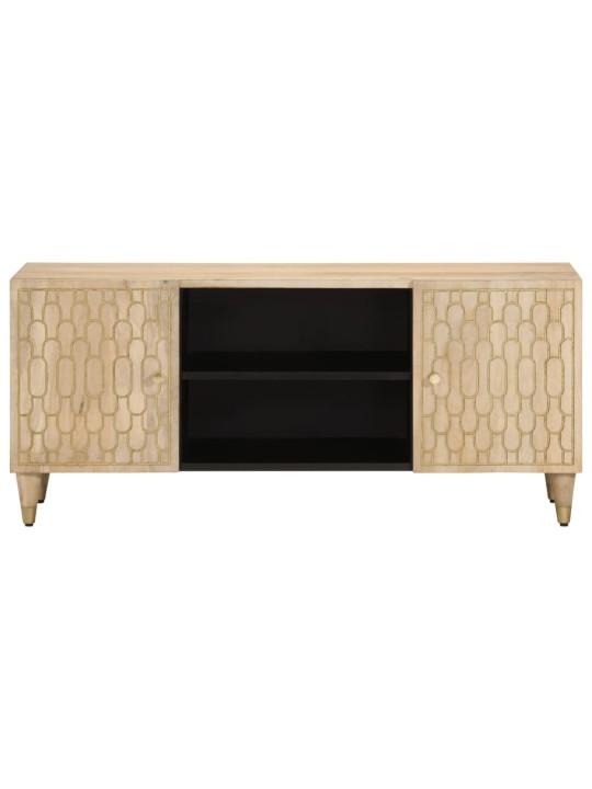 Tv skříňka 105x33x46 cm masivní mangovníkové dřevo