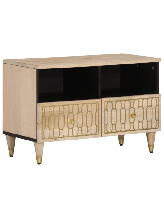 TV skříňka 70 x 33 x 46 cm masivní mangovníkové dřevo