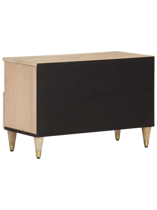 TV skříňka 70 x 33 x 46 cm masivní mangovníkové dřevo