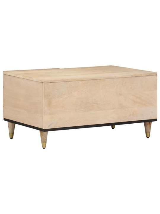 Konferenční stolek 80 x 50 x 40 cm masivní mangovníkové dřevo