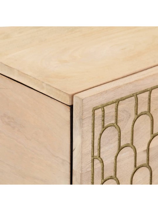 Konferenční stolek 80 x 50 x 40 cm masivní mangovníkové dřevo