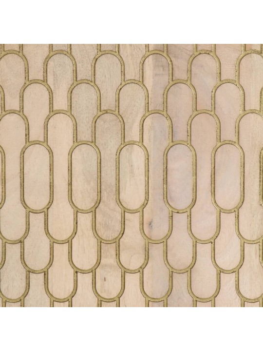 Noční stolek 50 x 33 x 60 cm masivní mangovníkové dřevo