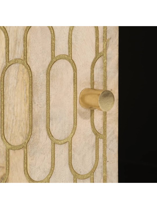 Konferenční stolek 100 x 54 x 40 cm masivní mangovníkové dřevo