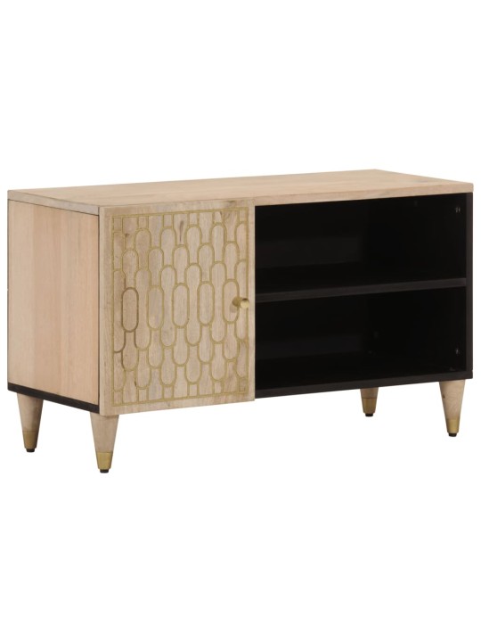 TV skříňka 80 x 31 x 46 cm masivní mangovníkové dřevo