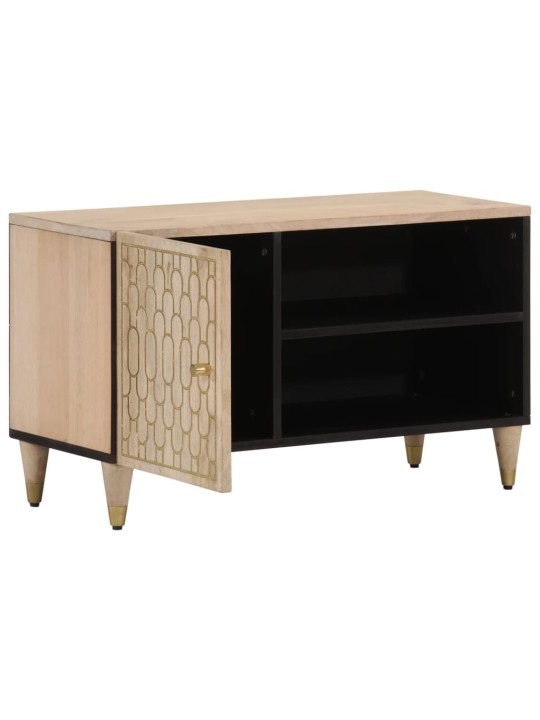 TV skříňka 80 x 31 x 46 cm masivní mangovníkové dřevo