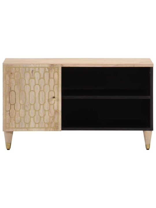 TV skříňka 80 x 31 x 46 cm masivní mangovníkové dřevo