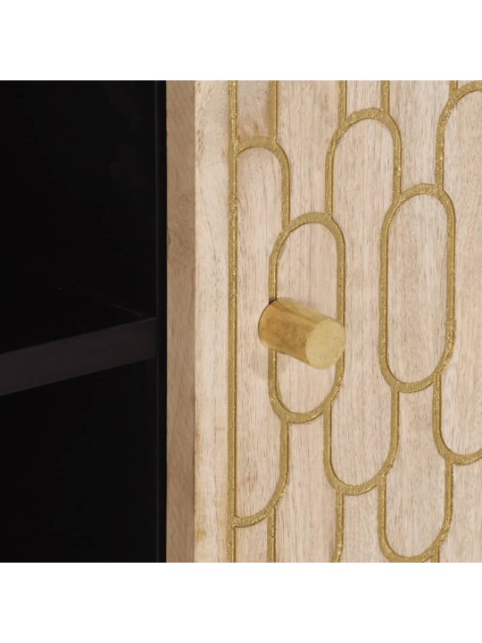 TV skříňka 80 x 31 x 46 cm masivní mangovníkové dřevo
