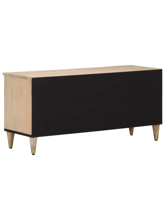TV skříňka 100 x 33 x 46 cm masivní mangovníkové dřevo