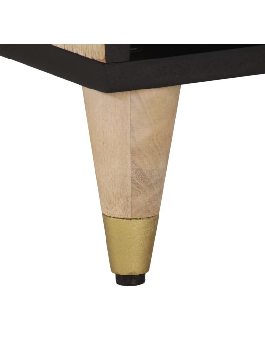 TV skříňka 100 x 33 x 46 cm masivní mangovníkové dřevo