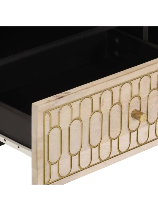TV skříňka 80 x 33 x 46 cm masivní mangovníkové dřevo