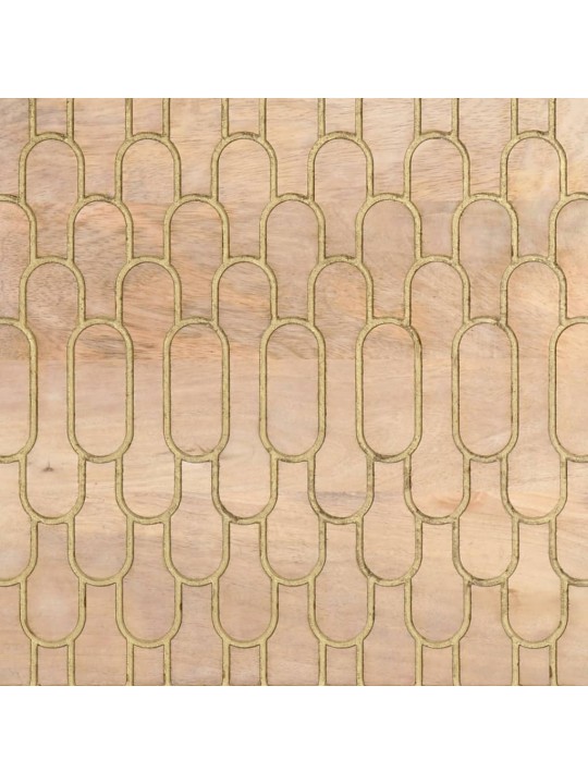 TV skříňka 80 x 33 x 46 cm masivní mangovníkové dřevo
