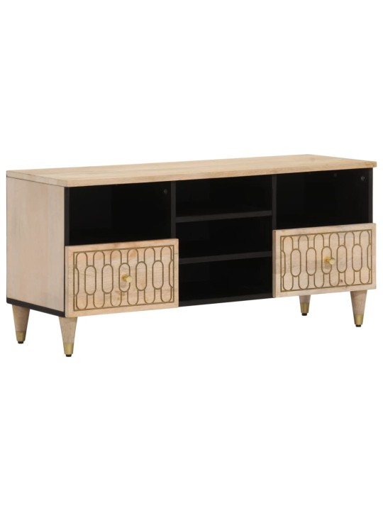 TV skříňka 100 x 33 x 46 cm masivní mangovníkové dřevo