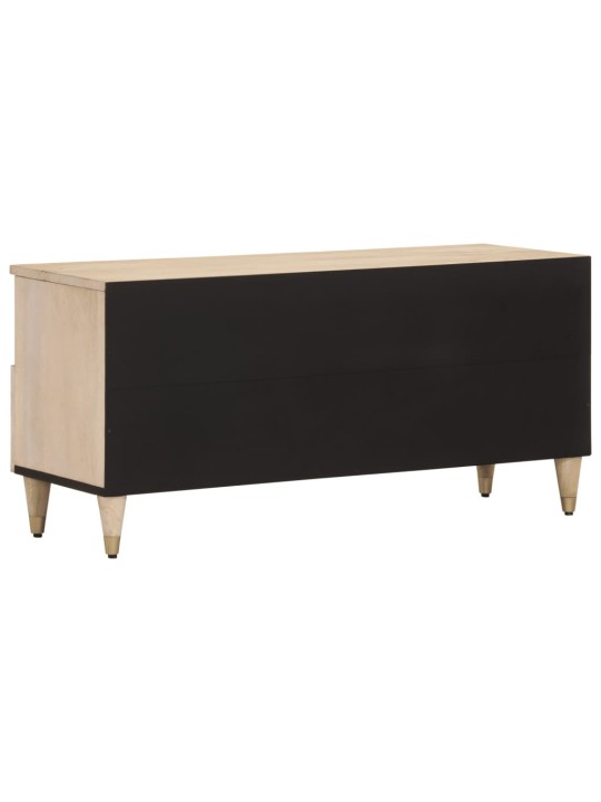 TV skříňka 100 x 33 x 46 cm masivní mangovníkové dřevo