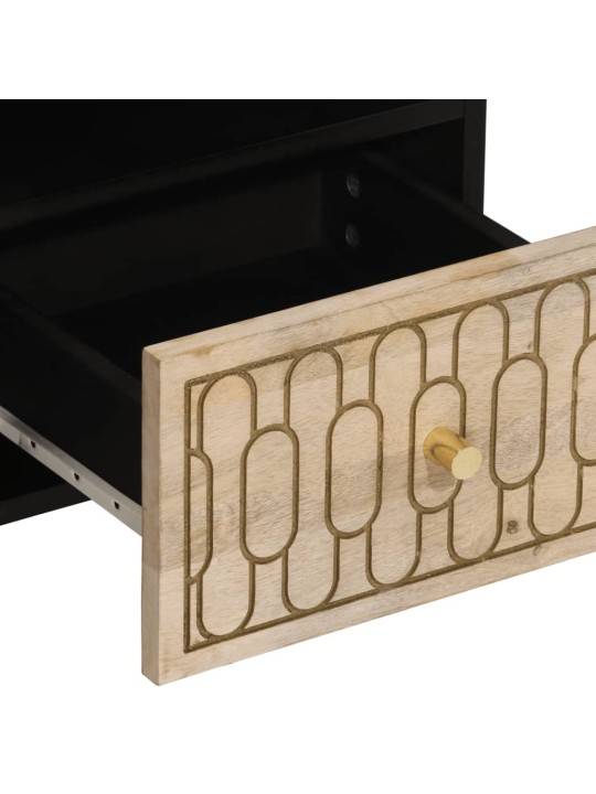 TV skříňka 100 x 33 x 46 cm masivní mangovníkové dřevo