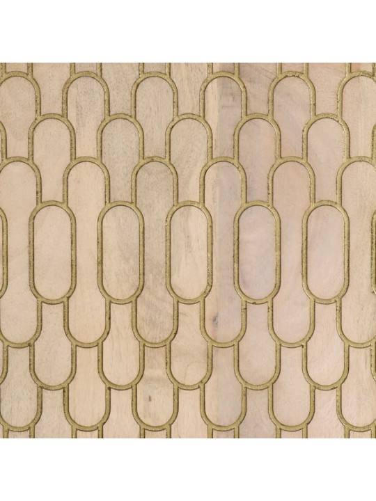 Koupelnová skříňka 38 x 33 x 160 cm masivní mangovníkové dřevo
