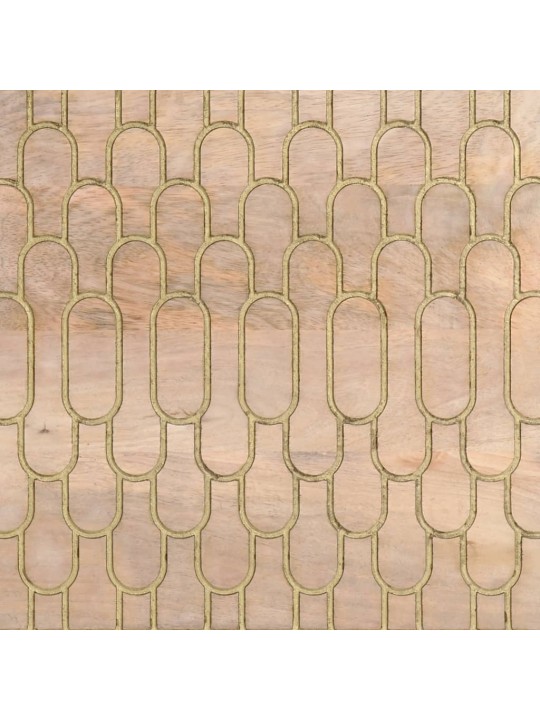Odkládací skříňka 40 x 33 x 75 cm masivní mangovníkové dřevo