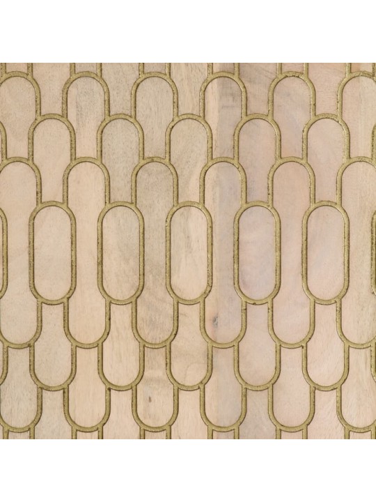 Odkládací skříňka 60 x 33 x 75 cm masivní mangovníkové dřevo