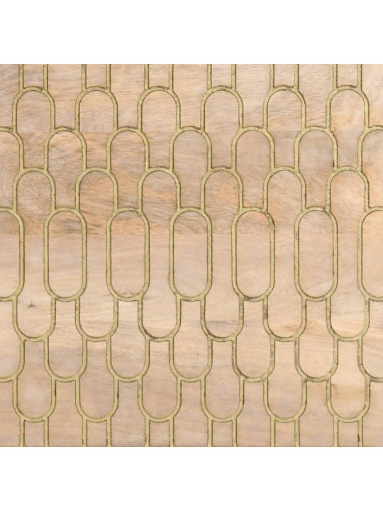 Odkládací skříňka 80 x 33 x 75 cm masivní mangovníkové dřevo