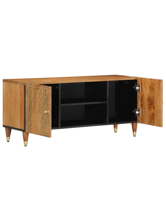 TV skříňka 105x33x46 cm masivní mangovníkové dřevo