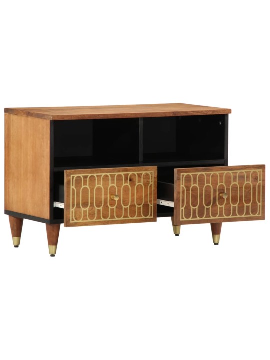 TV skříňka 70 x 33 x 46 cm masivní mangovníkové dřevo