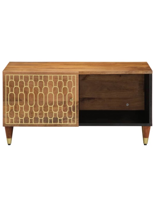 Konferenční stolek 80 x 50 x 40 cm masivní mangovníkové dřevo