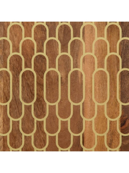 Konferenční stolek 100 x 54 x 40 cm masivní mangovníkové dřevo