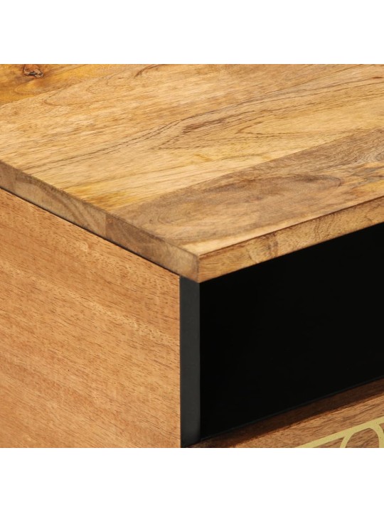 Konferenční stolek 80 x 54 x 40 cm masivní mangovníkové dřevo