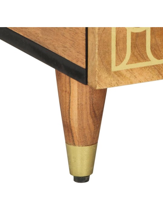 Konferenční stolek 80 x 54 x 40 cm masivní mangovníkové dřevo