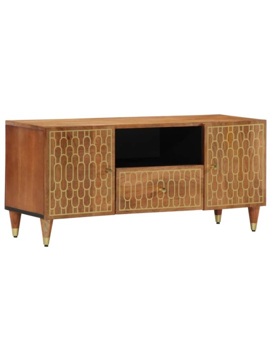 TV skříňka 105x33x46 cm masivní mangovníkové dřevo