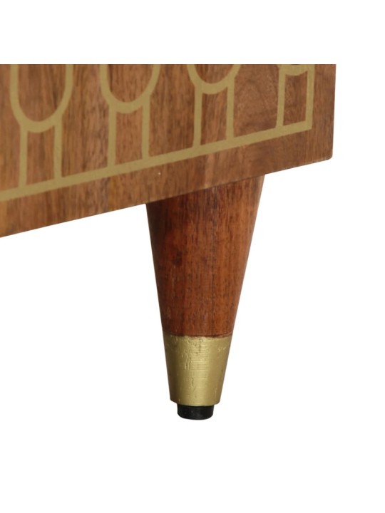 TV skříňka 105x33x46 cm masivní mangovníkové dřevo