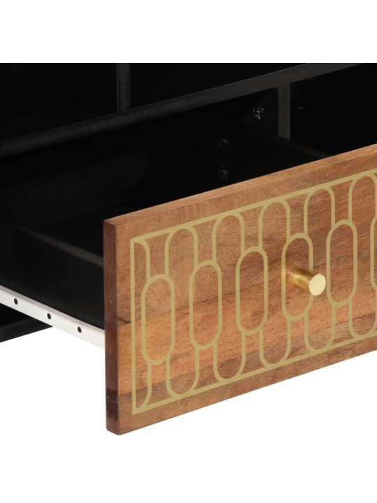 TV skříňka 100 x 33 x 46 cm masivní mangovníkové dřevo