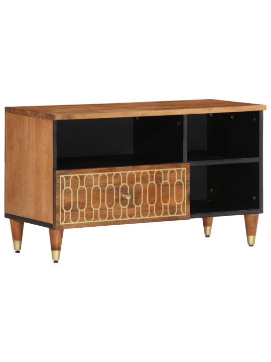 TV skříňka 80 x 33 x 46 cm masivní mangovníkové dřevo
