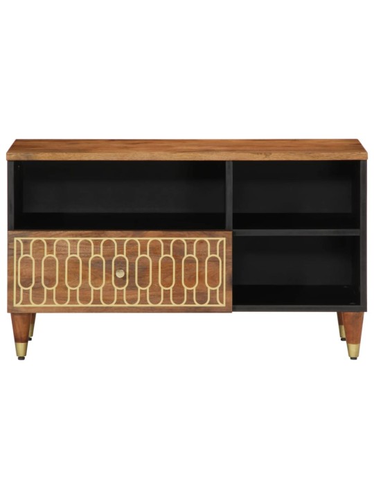 TV skříňka 80 x 33 x 46 cm masivní mangovníkové dřevo