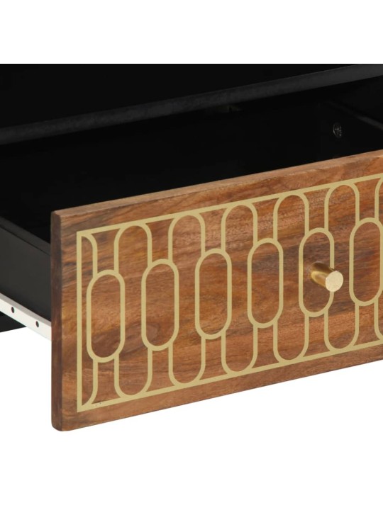 TV skříňka 80 x 33 x 46 cm masivní mangovníkové dřevo