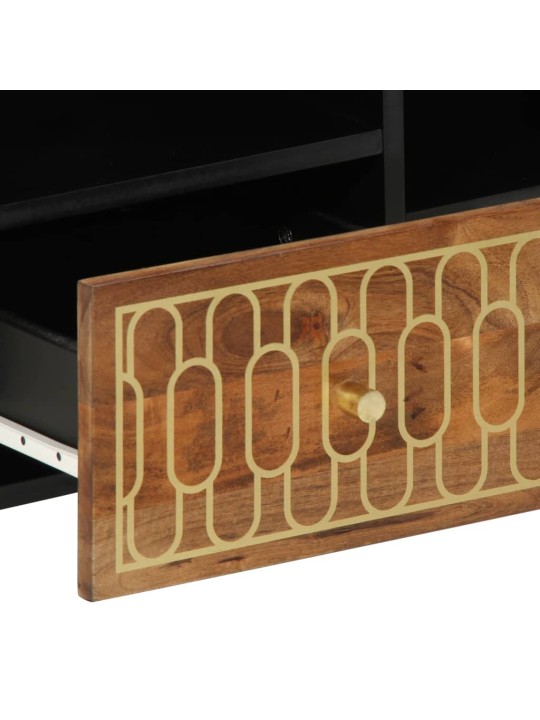 TV skříňka 100 x 33 x 46 cm masivní mangovníkové dřevo