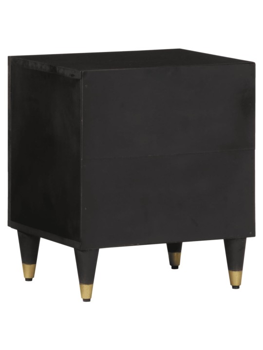 Noční stolky 2 ks 40 x 33 x 46 cm masivní mangovníkové dřevo